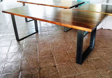 Alquiler Mesa Nogalia para eventos.