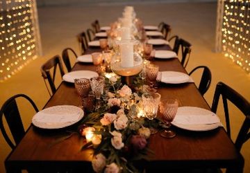 Alquiler Mesa Industrial para eventos.